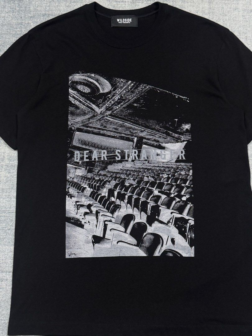 YOHJI YAMAMOTO - WILDSIDE - DEAR STRANGER (Category: Tshirts & Polo Shirts ) located in Manila. Submitted by members-only (Listing ID 1460039996, Image 2). Description: WILDSIDE YOHJI YAMAMOTO x DEAR STRANGER GRAPHIC SHIRT SIZE 3 MADE IN JAPAN VERY GOOD CONDITION MINIMAL SIGN OF USE NO ISSUE.