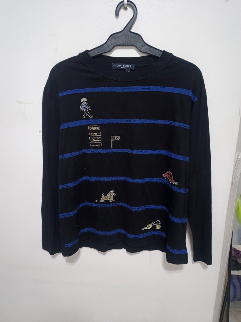 YOSHI KONDO (Category: Longsleeves) located in Dasmarinas. Submitted by jessputrages (Listing ID 1460097135, Image 1). Description: For sale Yoshi Kondo Excellent condition No issue 400 shipped Pm for more details.