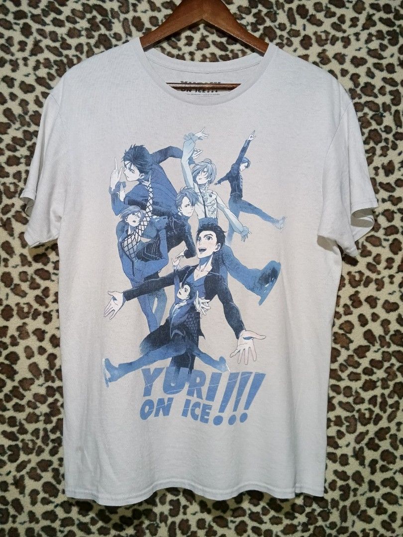 Yuri on Ice!!! Anime Shirt (Category: Tshirts & Polo Shirts ) located in Iloilo. Submitted by presentedby.ph (Listing ID 1460079784, Image 1). Description: medium 19 x 27 hairline crack prints and minimal stain.