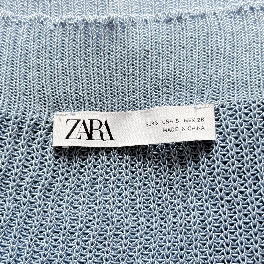 Zara Dusty Blue Knit Top (Category: Others Tops) located in Antipolo. Submitted by rosywardrobe (Listing ID 1460022551, Image 2). Description: Runs big! Small on tag but can fit M-L 🎀 MAKE READING A HABIT 🎀 • No order form, no reservation! • Strictly 1 day reservation • Payment first before order processing • No return, No exchange • Don’t make an offer if you’re not 100% sure • No shipping every weekends — PAYMENT CHANNELS — • GCash • Gotyme •