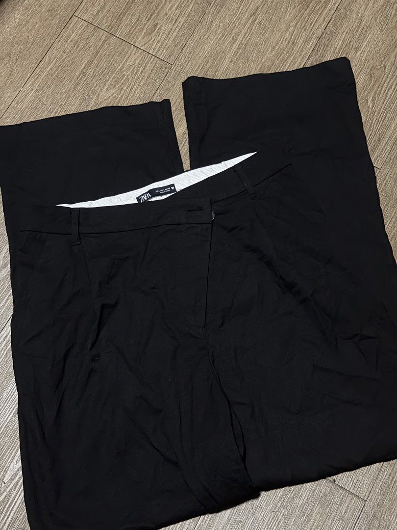 Zara slacks pants (Category: Other Bottoms) located in Quezon City. Submitted by iancatherine (Listing ID 1460062013, Image 1). Description: Zara slacks - W:32 L:43.