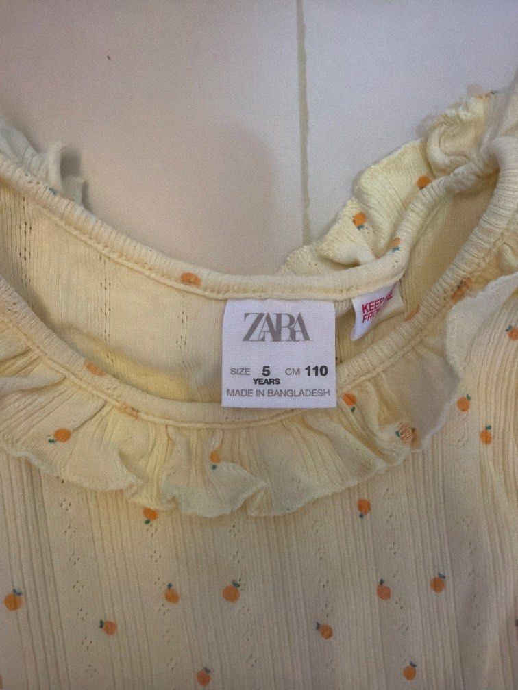 Zara Top (Category: Babies & Kids Fashion) located in Tagbilaran City. Submitted by lovedbysjc330 (Listing ID 1459971047, Image 3). Description: .