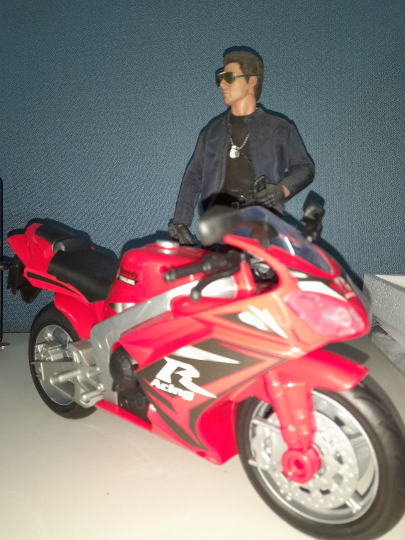 1:6 ducatti type motorcycle (Category: Vehicle & Diecast Models) located in Quezon City. Submitted by snakeeyes1873820201 (Listing ID 1460113863, Image 3). Description: FS: 1:6 SCALE plastic Ducatti type Motorcycle with stand , steerable handle bars, non-steerible front fork wheel, free wheeling tires all plastic material wysiwyg Note Figure not included for size reference only.