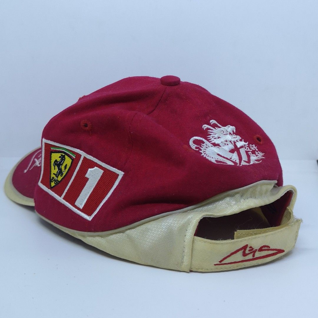 2005 Michael Schumacher Scuderia Ferrari Driver Cap (Category: Caps & Hats) located in Manila. Submitted by isko_sarisari (Listing ID 1460123607, Image 2). Description: Unused. Displayed only.