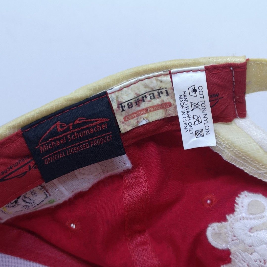 2005 Michael Schumacher Scuderia Ferrari Driver Cap (Category: Caps & Hats) located in Manila. Submitted by isko_sarisari (Listing ID 1460123607, Image 3). Description: Unused. Displayed only.