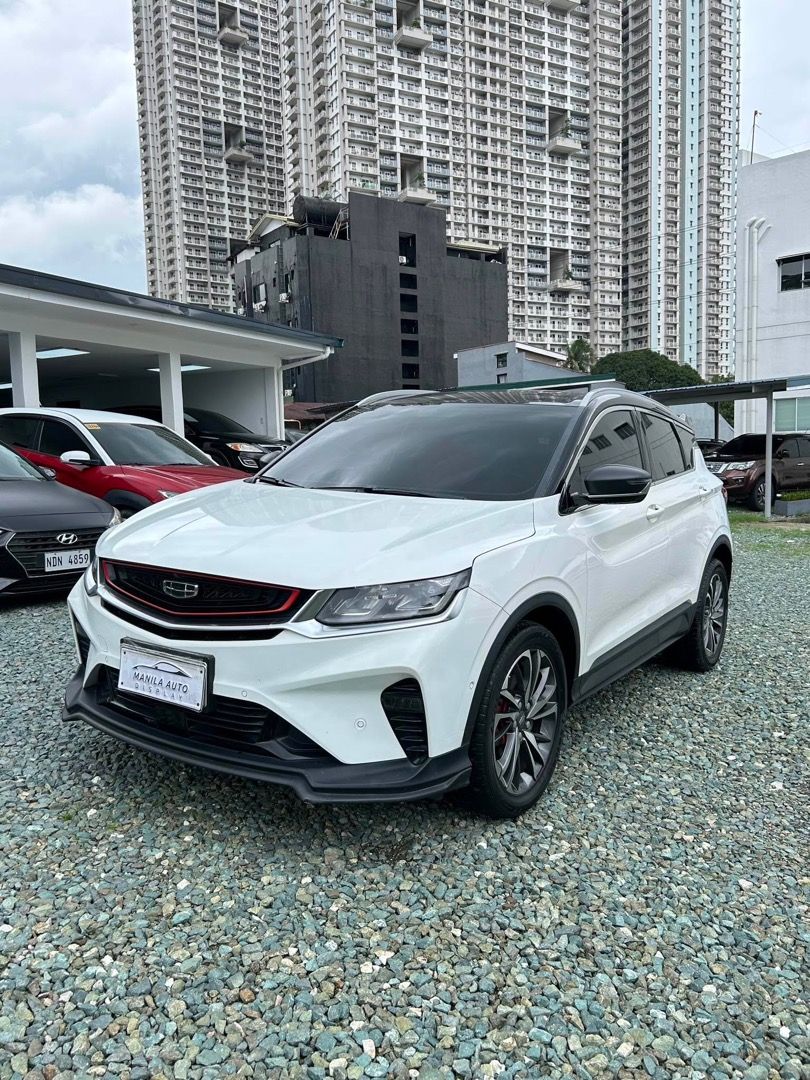 2020 Geely Coolray Sport 1.5L (Category: Used Cars) located in Pasig City. Submitted by mad_cars (Listing ID 1460129339, Image 2). Description: 2020 GEELY COOLRAY SPORT 1.5L GAS AUTOMATIC TRANSMISSION ₱518,000 Keyless White 5 ending plate Automatic Transmission 55tkms mileage 1.5L Gasoline Engine 360 Degree View Monitor with Proximity sensors 7"LCD Instrument Panel By the way, my name is SIR DAVID. Please look for me when you are here. I'll be th