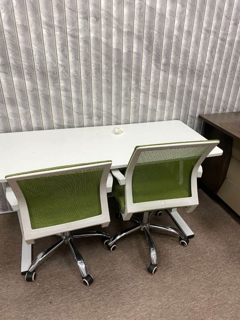 2 chair and 1 table preloved 1k (Category: Tables & Sets) located in Makati City. Submitted by boldrabbit.403396 (Listing ID 1460301631, Image 2). Description: No issue 2 chair 1 table Preloved 1k set.