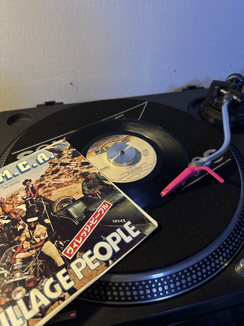[7”] YMCA - Village People (Category: Vinyls) located in Makati City. Submitted by pitsrecords (Listing ID 1460175690, Image 1). Description: [7”] YMCA - Village People Cover / Label : VG+ Media : VG+ - VG++ ₱300.