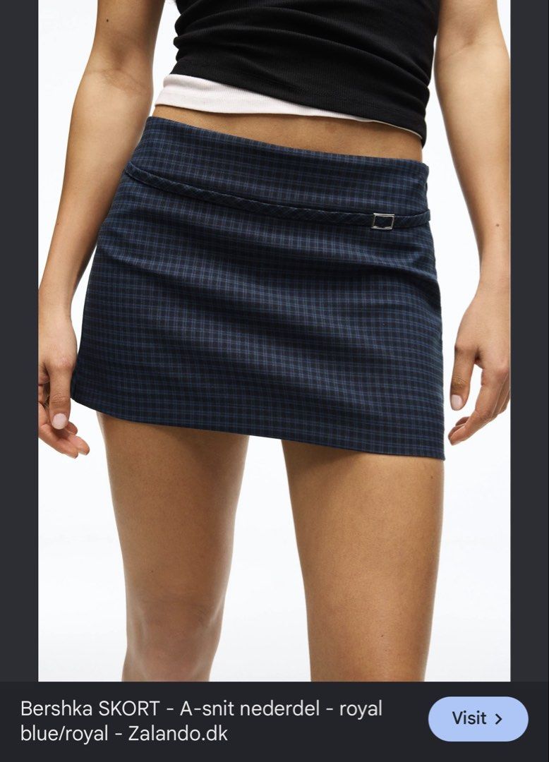 💯 OG Bershka skort (Category: Skirts) located in Pasig City. Submitted by roxannecawaling (Listing ID 1460301868, Image 1). Description: 📍Pasig -BNWT -built in cyclings (inner black) -decluttering -waist 32", length 12".