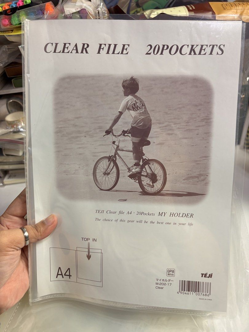 A4 Clear File - Teji (Category: Stationery & School Supplies) located in Pasig City. Submitted by purplewingsph1 (Listing ID 1460108229, Image 1). Description: PAYO Only. Strictly no COD. (Please view my Carousell profile for proof of legitimacy: purplewingsph1) Mode of payment: Gcash, Maya, or Bank transfer (Seabank or UB) Mode of Delivery: Buyer will shoulder shipping. Can do Same-day-delivery within Metro Manila (Via Lalamove or Grab Express) 