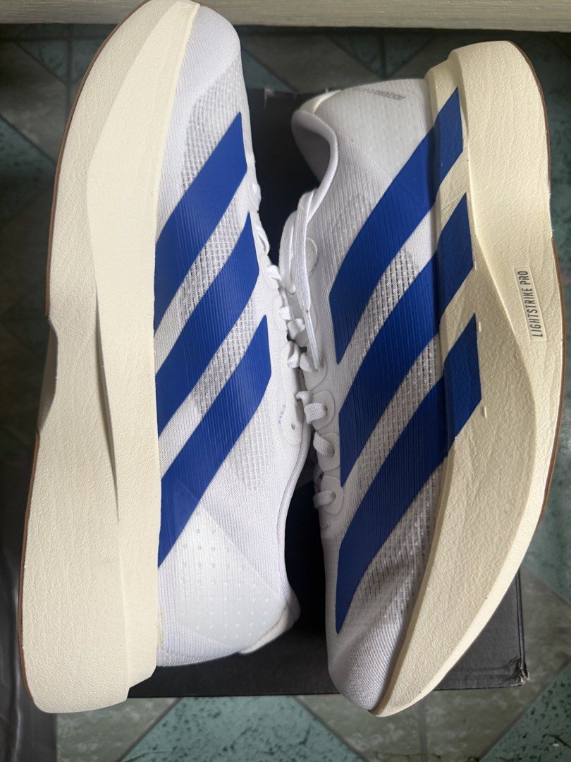 Adidas Adizero Evo SL M (Category: Sneakers) located in Bacoor. Submitted by jayps07 (Listing ID 1460159660, Image 2). Description: Brand new Original adidas adizero evo sl Complete with box .