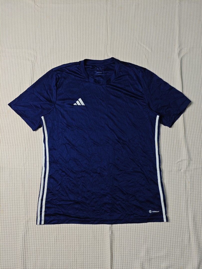 Adidas Dri-FIT Jersey (Category: Activewear) located in Dapitan. Submitted by vincesabejon (Listing ID 1460108573, Image 1). Description: Adidas Dri-FIT Jersey XL On Tag 21" Width 30" Length Excellent Condition No issue Need Wash Php:📥📥📥 Loc: Mindanao Unli vouch and vc for safety!.
