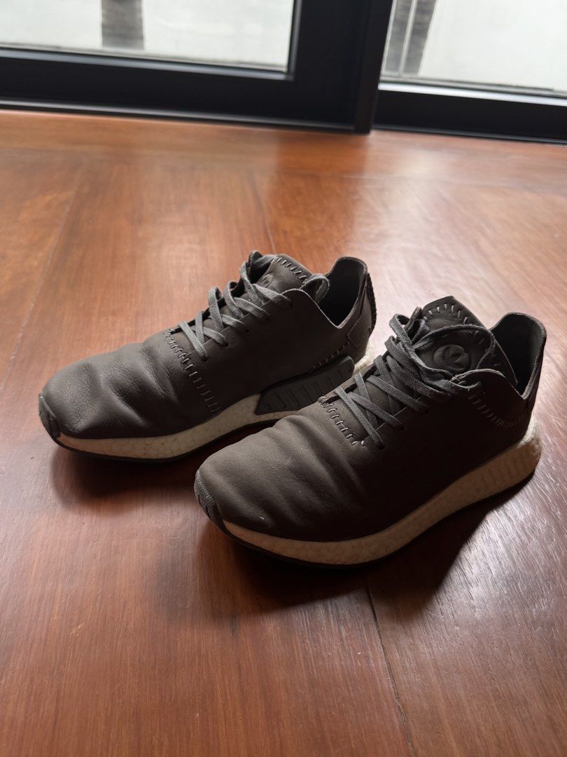 Adidas NMD R2 Grey/Ash - US9 (Category: Sneakers) located in Pasig City. Submitted by kutleyn (Listing ID 1460156582, Image 2). Description: Not used much. Just stored.