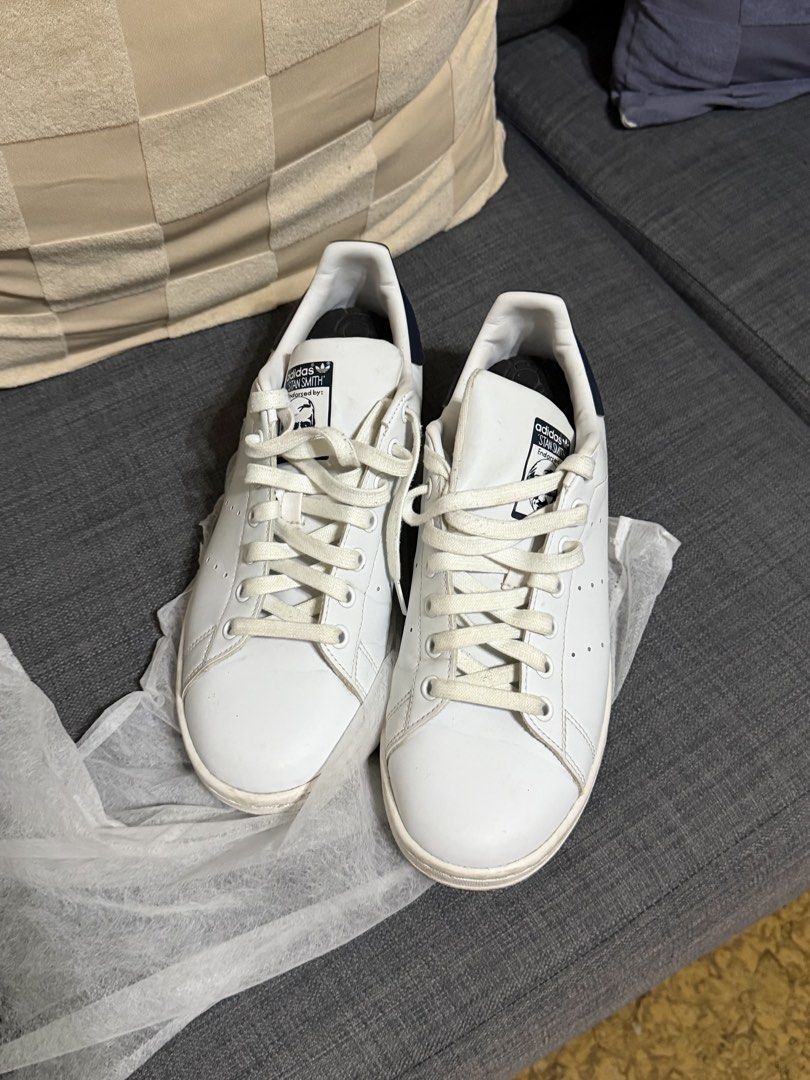Adidas Stan Smith White (Category: Sneakers) located in Batangas. Submitted by jnvcrz (Listing ID 1460111616, Image 1). Description: Decluttering men’s shoes Size 8.5 .