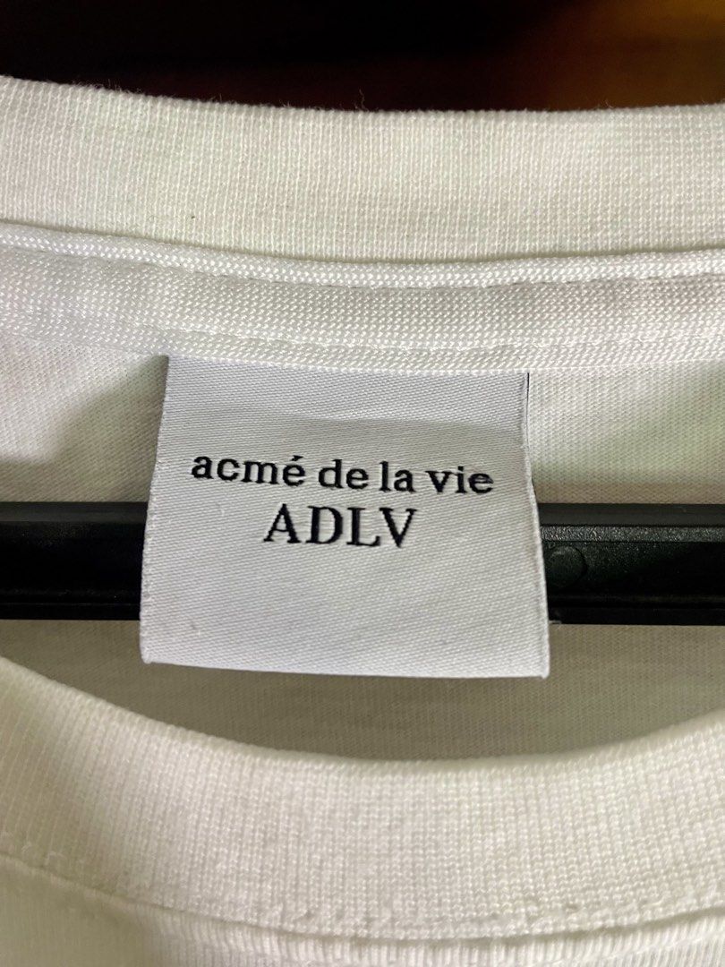 ADLV (Category: Tshirts & Polo Shirts ) located in Davao. Submitted by the_rare_hustla (Listing ID 1460119570, Image 3). Description: ADLV Issue Washable Stain Need Wash Only Color rate 10/10 Width - 22 Length - 28 Size 1 on tag Fit To Large-XL Dm If Interested!.