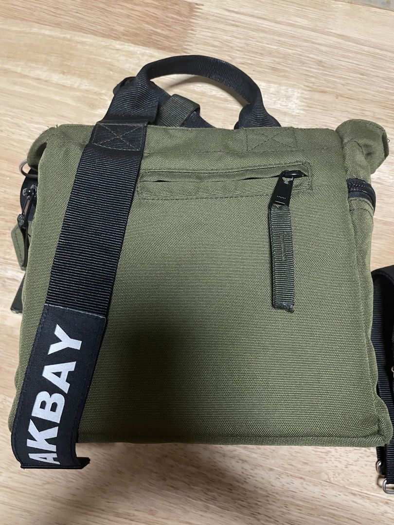 Akbay Mini 3-way Bag (Category: Sling Bags) located in Quezon City. Submitted by sagesavvychic (Listing ID 1460227888, Image 1). Description: Color: Eli Green Bought for 1.6K RFS: Downsizing; Not being used anymore.