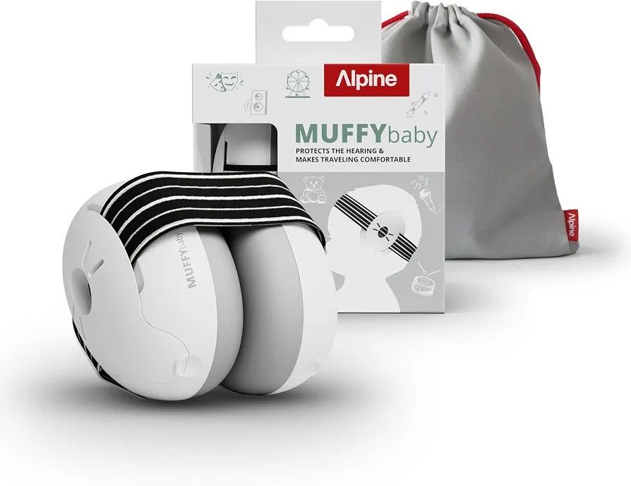 Alpine Muffy Baby Earmuffs - Protects Hearing (Category: Babies & Kids Fashion) located in Quezon City. Submitted by klarebear15 (Listing ID 1460126036, Image 1). Description: - Protects baby's sensitive hearing - Recommended by 95% of midwives - ANSI-certified for safety - Adjustable, soft, and comfortable fit - Suitable for children up to 4 years old - Perfect for travel, concerts, or any loud environment - Comes with a convenient storage bag -