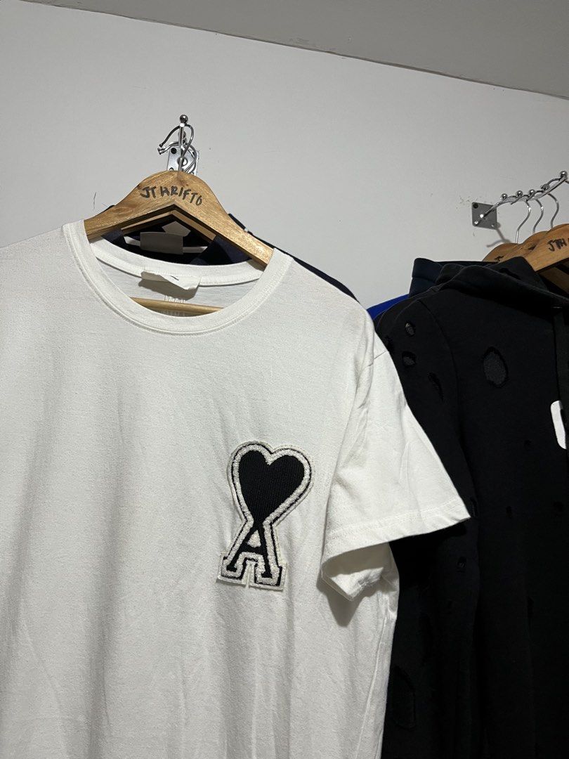 AMI TSHIRT (Category: Tshirts & Polo Shirts ) located in Iloilo. Submitted by jthrift0 (Listing ID 1460272329, Image 2). Description: 21x27 lints/need wash only complete tags 9/10 color rate .