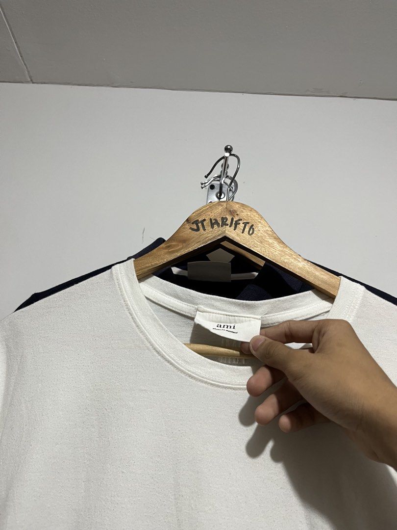 AMI TSHIRT (Category: Tshirts & Polo Shirts ) located in Iloilo. Submitted by jthrift0 (Listing ID 1460272329, Image 3). Description: 21x27 lints/need wash only complete tags 9/10 color rate .