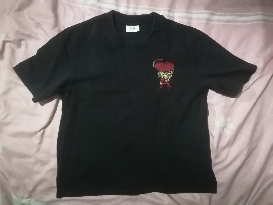 Ami X Tiger (Category: Tshirts & Polo Shirts ) located in San Carlos City. Submitted by apyogone (Listing ID 1460236033, Image 1). Description: Tiger X Ami Excellent condition Size Medium Boxy type Color rate 9.8.