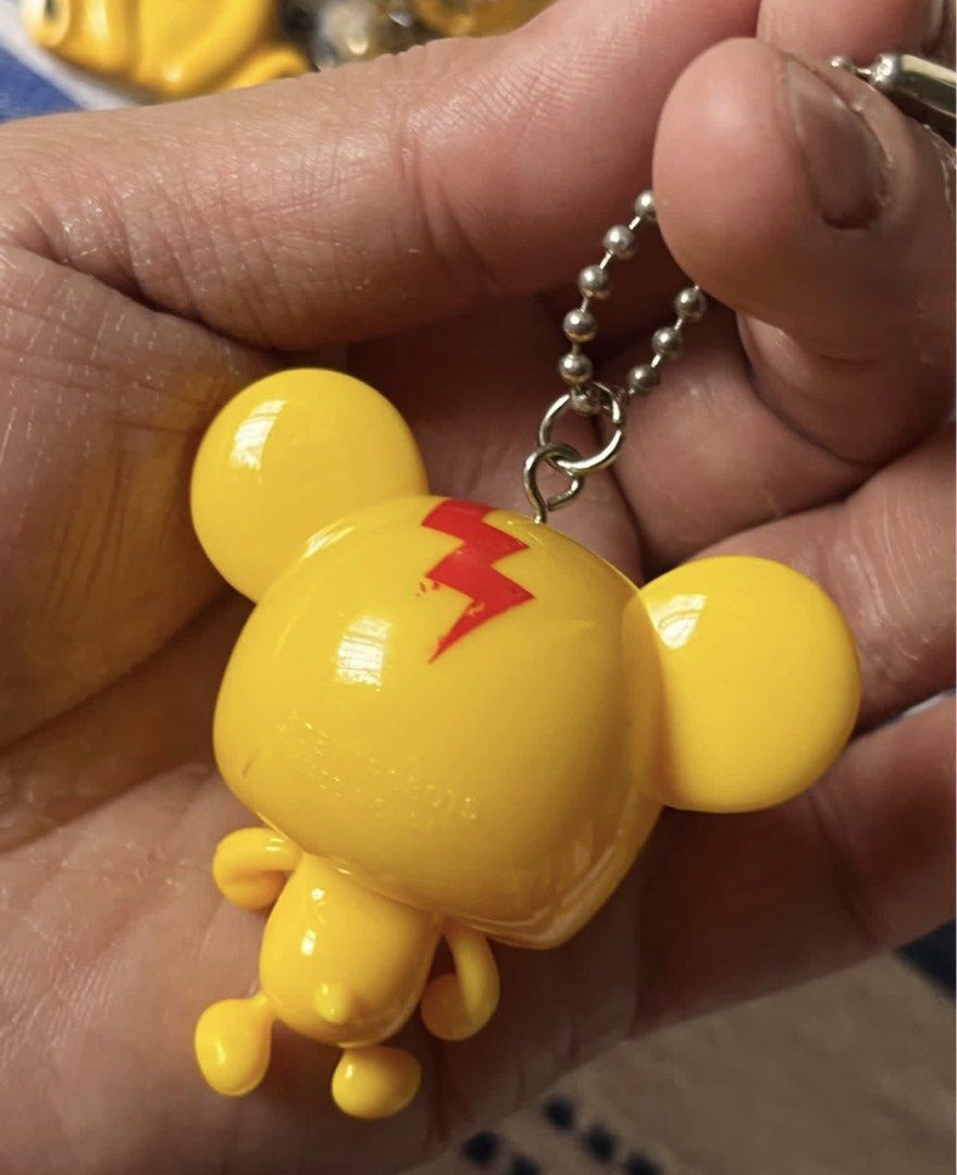 Anime bear yellow bag charm (Category: Character Goods) located in Paranaque City. Submitted by bonsaiart (Listing ID 1460128626, Image 2). Description: Pre owned Good condition 100(fixed) +sf via GCASH or paymaya No to meetup No to cop / cod Shipping via j&t only No breaking of set or bundle.