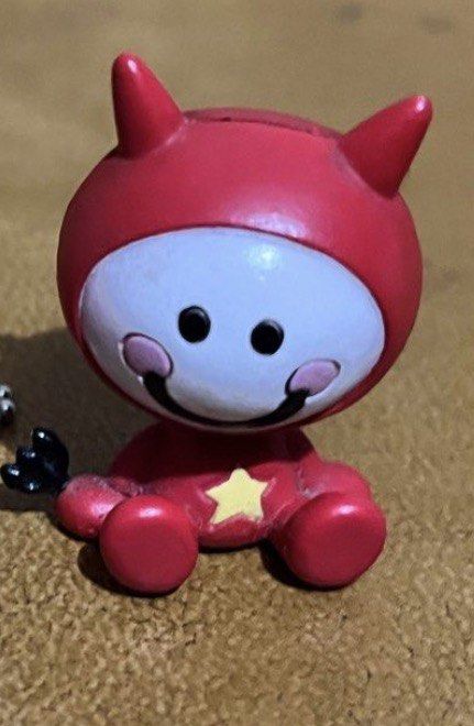 Anime red devil toy figure (Category: Figurines & Statues) located in Paranaque City. Submitted by bonsaiart (Listing ID 1460129712, Image 1). Description: Pre owned Good condition 50(fixed) +sf via GCASH or paymaya No to meetup No to cop / cod Shipping via j&t only No breaking of set or bundle.
