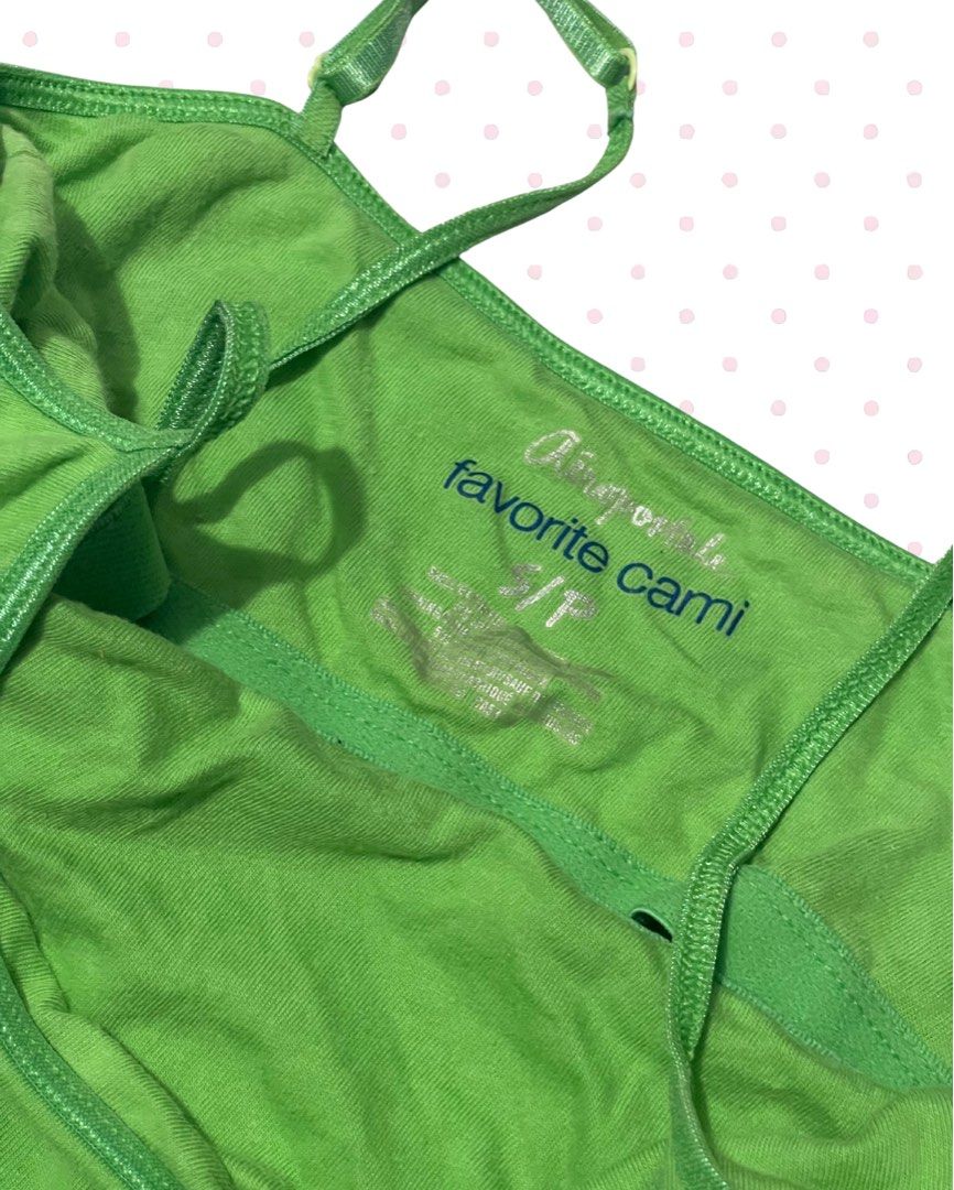 Apple Green Aeropostale Cami (Category: Sleeveless) located in Baguio. Submitted by mrsparadinight (Listing ID 1460186597, Image 3). Description: ᢉ𐭩 𝓍𝓈-𝓈𝓂 ᢉ𐭩 𝓅𝑒𝓇𝒻𝑒𝒸𝓉 𝒸𝑜𝓃𝒹𝒾𝓉𝒾𝑜𝓃 ᢉ𐭩 𝓂𝒾𝓃𝑒: ₱150.