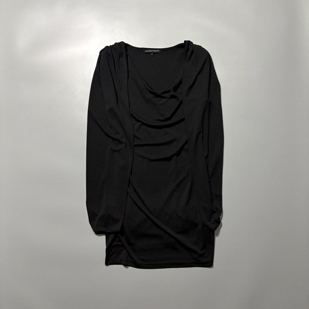 Archive Alexander Mcqueen Draped Midi Dress (Category: Luxury Apparel) located in Tayabas. Submitted by tayabaskartell (Listing ID 1460197716, Image 2). Description: .