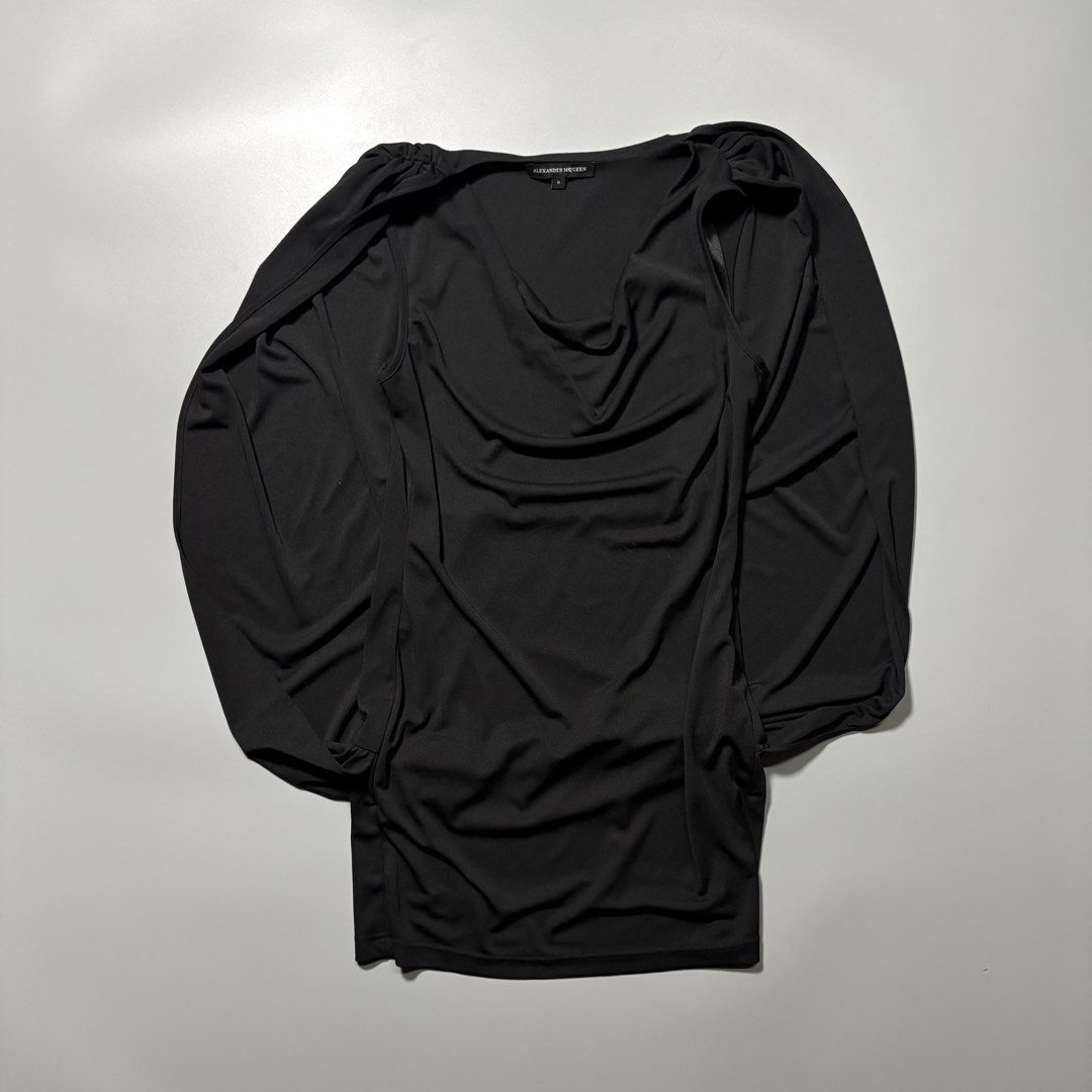 Archive Alexander Mcqueen Draped Midi Dress (Category: Luxury Apparel) located in Tayabas. Submitted by tayabaskartell (Listing ID 1460197716, Image 1). Description: .
