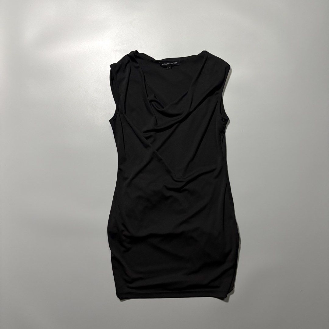 Archive Alexander Mcqueen Draped Midi Dress (Category: Luxury Apparel) located in Tayabas. Submitted by tayabaskartell (Listing ID 1460197716, Image 3). Description: .