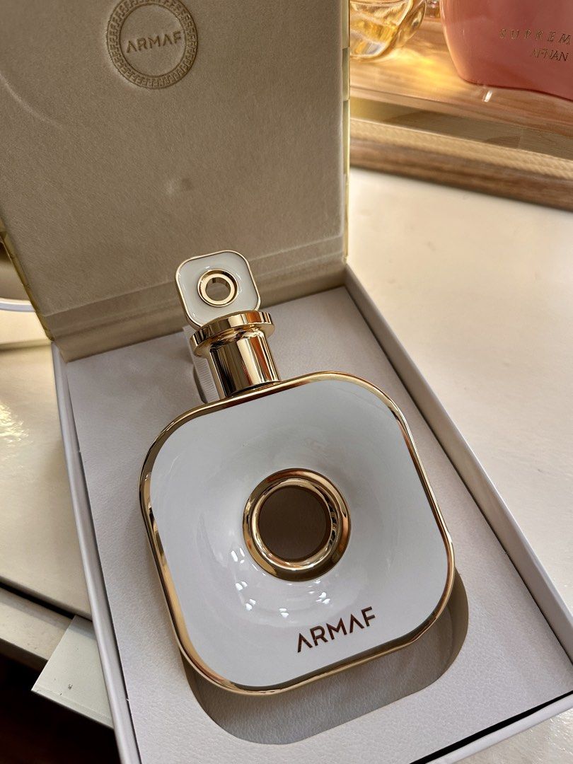Armaf Infinity Gold Eau de Parfum for Women (Category: Fragrance & Deodorants) located in Quezon City. Submitted by prelovedbymomshielara (Listing ID 1460202402, Image 2). Description: PREMIUM QUALITY PERFUME! TESTER❕ CLOSE TO OG❕ HIGH OIL CONCENTRATION❕ NOT CLASS A❕ Armaf Infinity Gold Eau de Parfum for Women is a sweet, playful, and elegant floral-musky fragrance launched in 2024 that balances tropical fruit notes with a warm, cozy vanilla base