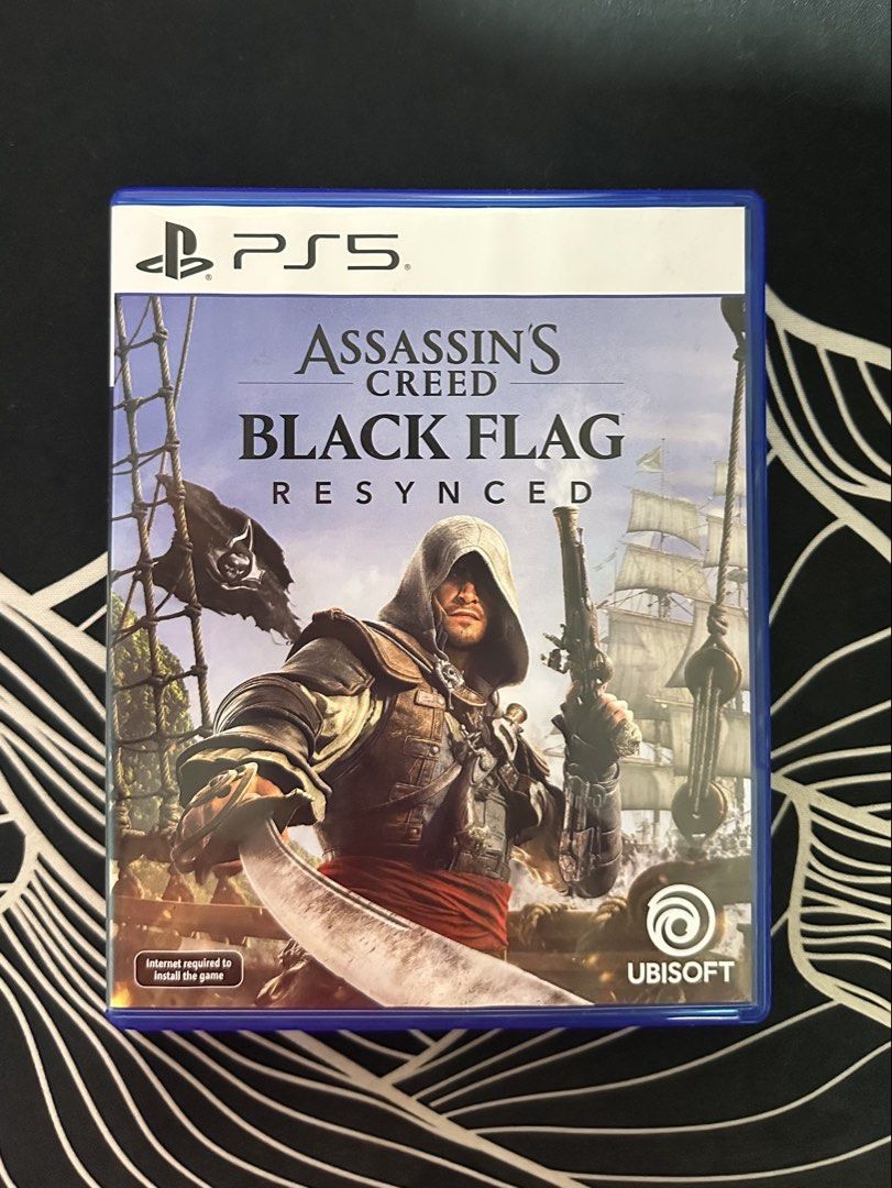 Assassin's Creed Black Flag Resynced (Category: PlayStation) located in Quezon City. Submitted by sethlar (Listing ID 1460233237, Image 1). Description: - Assassin's Creed Black Flag Resynced for PS5 - Region: Asia - Code Used.