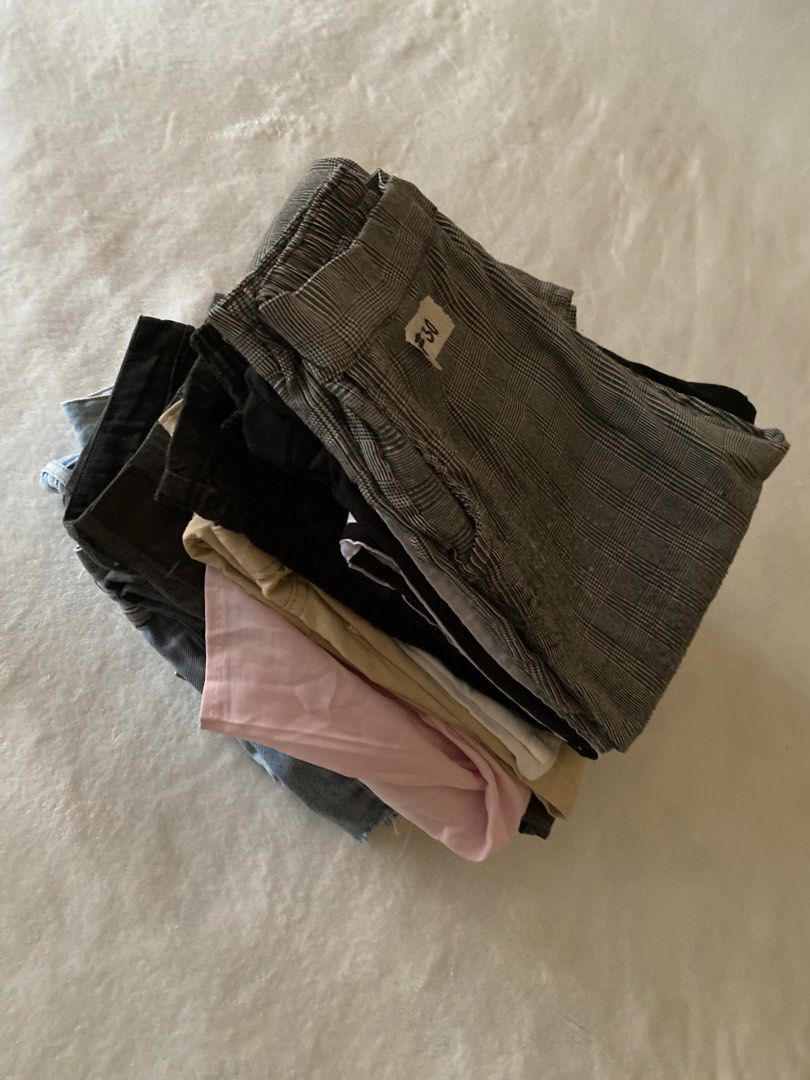 Assorted Pants, Skirts, Shorts Bundle - Various Styles and Colors (Category: Jeans) located in Batangas. Submitted by v.ukay (Listing ID 1460134534, Image 2). Description: price depends on the pieces you’ll be getting. message for discounts if you’re getting bulk!.