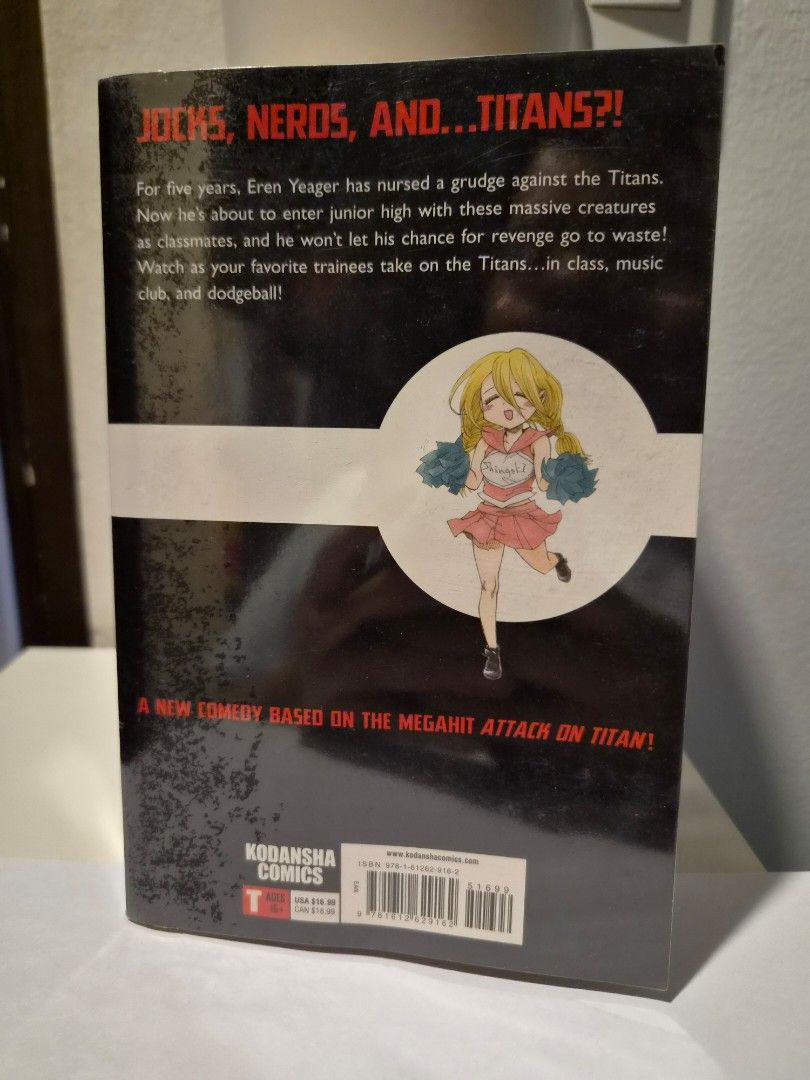 Attack on Titan Junior High Manga Volume 1 (Category: Comics & Manga) located in Manila. Submitted by calcifie (Listing ID 1460167075, Image 2). Description: MOP: GCash, BPI Transfer, Wise (+5% transaction fee c/o buyer) MOD: LBC, Gogo Express, J&T Same Day delivery at buyers expense I do meet ups in BGC or Rockwell on weekends, can do same day delivery after payment. Item is coming from Parañaque..