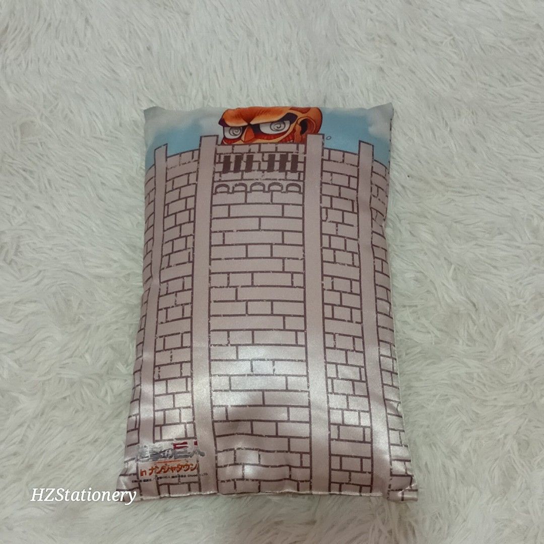 Attack on Titan Mini Pillow Hange Zoe Levi Ackerman (Category: Plushies & Soft Toys) located in Manila. Submitted by hzdeclutterstuffscollectionsph (Listing ID 1460286030, Image 2). Description: 🔴please send 📩 on my blue app HZ STATIONERY due to reply limit ni caro ✅size: approx. 7"*11" ‼️PLEASE READ👇‼️ ⚠️items are SOLD AS IS. ❕WYSIWYG ⚠️Limit your expectations, items are from HK/Japan box (some are brand new/unused /with signs of use) ☺ ⚠️so,