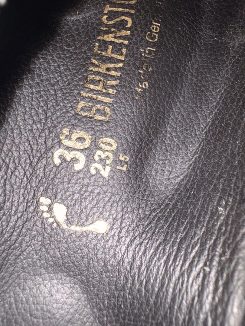 Auth Preloved Birkenstock Milano (Category: Babies & Kids Fashion) located in Paranaque City. Submitted by silentstone.dolphin (Listing ID 1460131303, Image 3). Description: Milano Sandals.. Limited Edition.. Triple Black Color.. Visible Print.. Size 36N.. Unisex.. Fit 10-12Y or Small Womens Super Ganda in Actual😍.