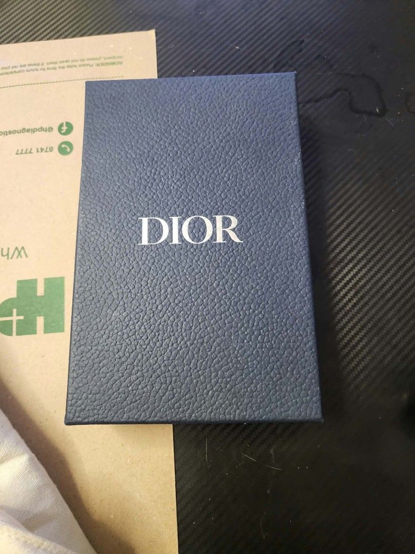 Authentic Christian Dior CD Monogram Leather Long Wallet (Blue) (Category: Luxury Bags & Wallets) located in Manila. Submitted by basicness (Listing ID 1459900515, Image 3). Description: - Authentic Dior long wallet - Classic blue pebbled leather - Iconic CD logo on the front - Spacious interior with multiple card slots - Secure zippered compartmen - Perfect for organizing your daily essentials - Comes with original dust bag - Bought in Glorrieta