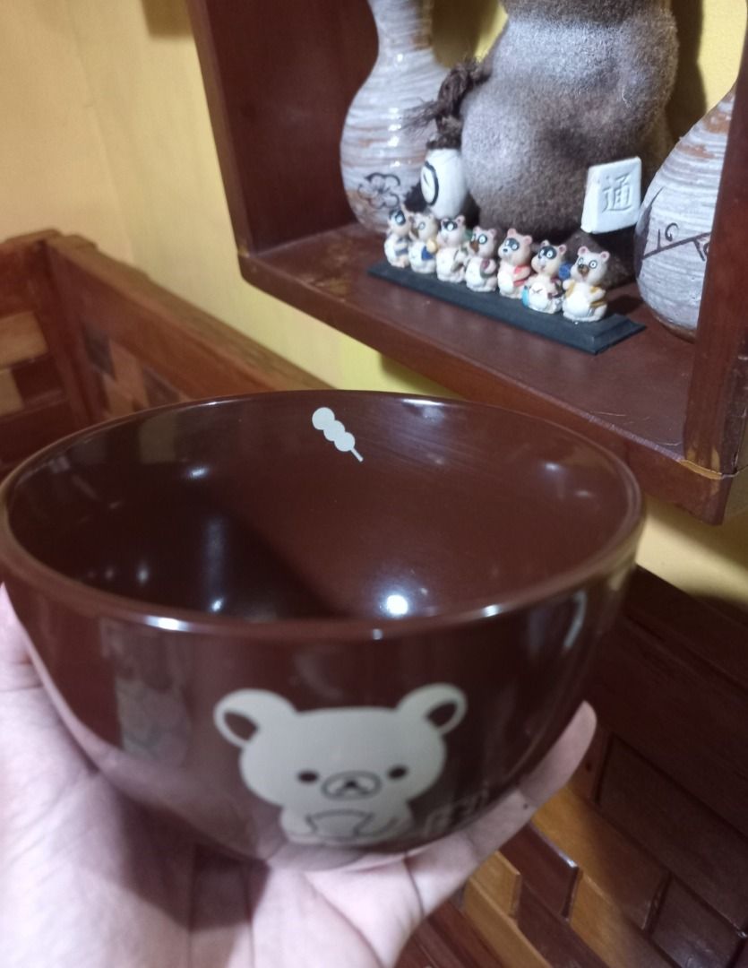 AUTHENTIC San-X Rilakkuma Ceramic Rice/Soup Bowl (Category: Dinnerware & Cutlery) located in Pugo. Submitted by mhylee_fang1989 (Listing ID 1460211357, Image 3). Description: .