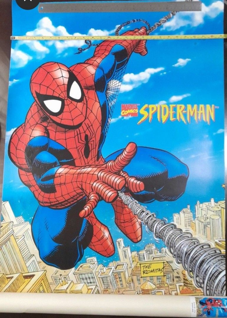 Authentic Spiderman Poster Large (Category: Western Merchandise) located in Las Pinas. Submitted by 84vintage (Listing ID 1460195590, Image 1). Description: Spiderman Authentic Universal Studios Large Poster with original tube case and plastic cover. 25.5 inches x 35.5 inches. Great backdrop for gameroom or mancave. Actual photos posted. Please examine them carefully as they are part of the description. --📌 MUST READ Before Dealing with us 📌-- 