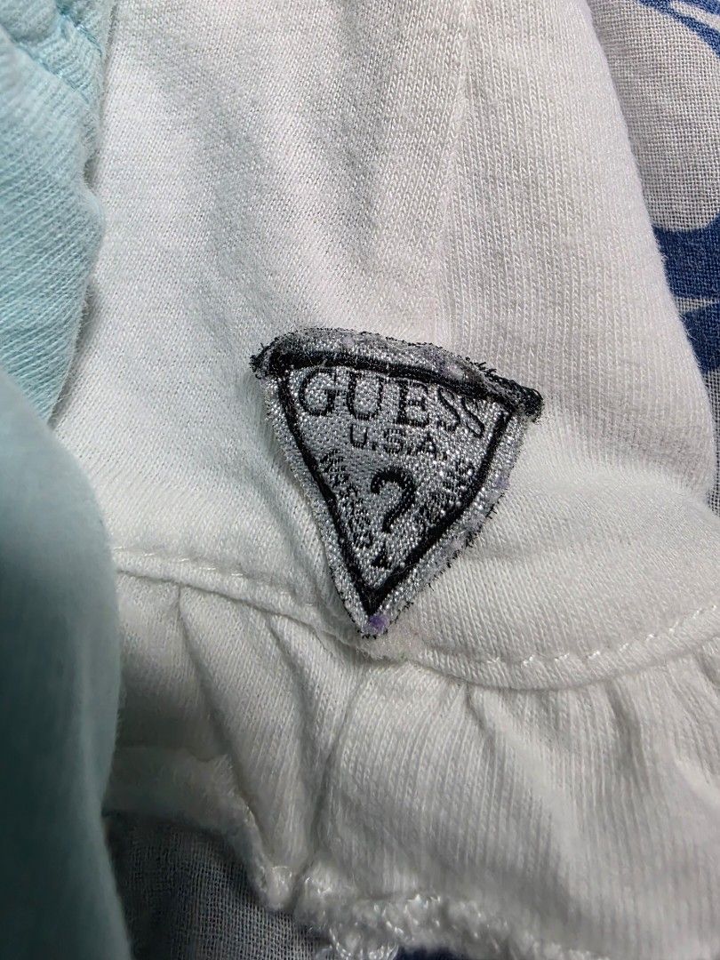 Baby Guess (Category: Babies & Kids Fashion) located in Cainta. Submitted by shopaholic_grl (Listing ID 1460152712, Image 3). Description: Baby Guess Pait top and shorts.