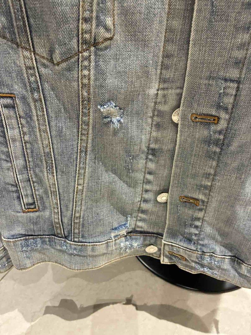 Balenciaga Denim Jacket (Category: Coats, Jackets and Outerwear) located in Manila. Submitted by jefrox3577 (Listing ID 1460279290, Image 3). Description: .