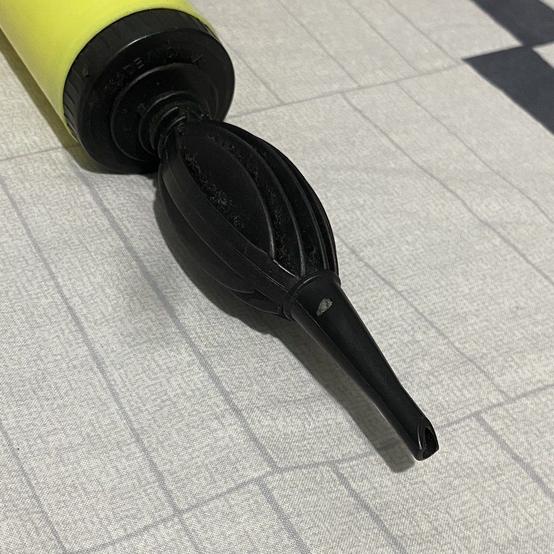 Balloon Pump Yellow (Category: Occasions & Party Supplies) located in Dasmarinas. Submitted by pb_declutters (Listing ID 1460149100, Image 2). Description: ✨ WELCOME! PLEASE READ BEFORE MAKING AN OFFER: 📌 Availability: All items listed are AVAILABLE unless marked as sold or deleted. No need to ask "Is this available?" 📍: San Agustin II, Dasmariñas City, Cavite 💵: GCash Only (Strictly Payment First) 🛵 Shipping Options: - J&T Express (Mondays) 