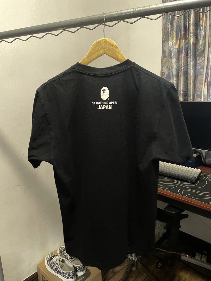 Bape College Tee Japan Exclusive (Category: Tshirts & Polo Shirts ) located in Manila. Submitted by kabloh (Listing ID 1460135732, Image 2). Description: Medium Color rate: 9.5/10 No issues Authentic Not thrifted Negotiable.