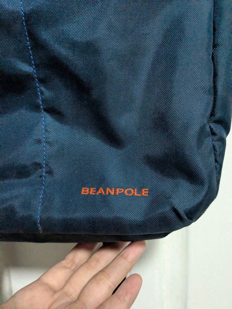 Beanpole Backpack (Category: Backpacks) located in Quezon City. Submitted by nnncorner (Listing ID 1460247810, Image 2). Description: Original Beanpole Backpack Unisex Length 18 inches Width 15 inches Perfect for laptop and office /school stuff 9/10 condition 100% original Has laptop compartment Lots of pocket and 2 big compartment section Selling 1,200.