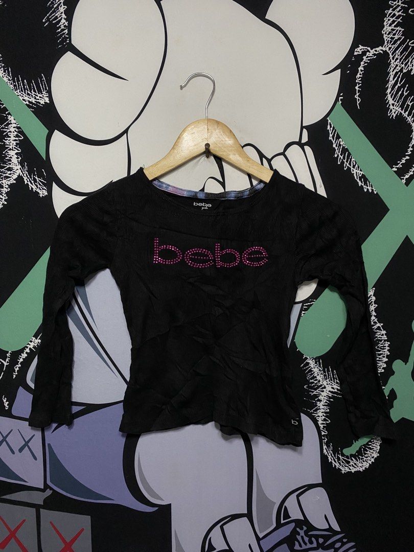 Bebe y2k (Category: Longsleeves) located in Tabaco. Submitted by goodyshit.9 (Listing ID 1460188902, Image 1). Description: excellent condition color rate 9.8/10 no issue 15/16.