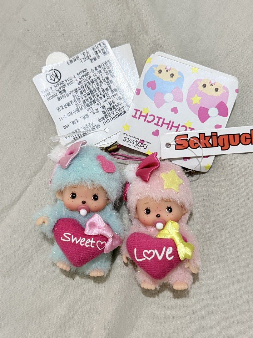 Bebicchichi Sweet Candy Blue and Pink (Category: Designer & Blind Box Toys) located in Paranaque City. Submitted by by_wsjonig (Listing ID 1460160579, Image 1). Description: Sold as pair only Rare bebichhichis .