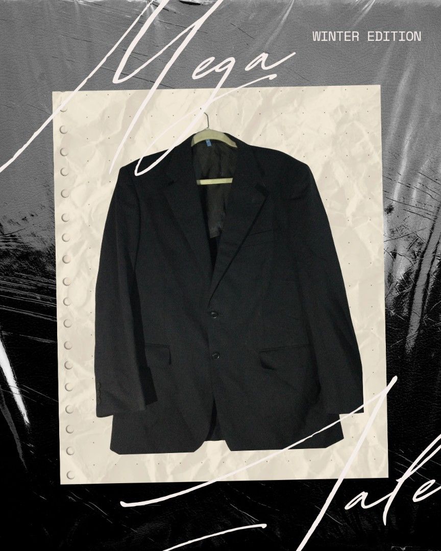 BELLUMORE Blazer for Men (Category: Coats, Jackets and Outerwear) located in Santa Maria. Submitted by wxyzhia_7 (Listing ID 1460163522, Image 1). Description: Antonio Fusco's L - XL Premium Quality / Authentic Thrifted (need wash) Location: Santa Maria, Bulacan.