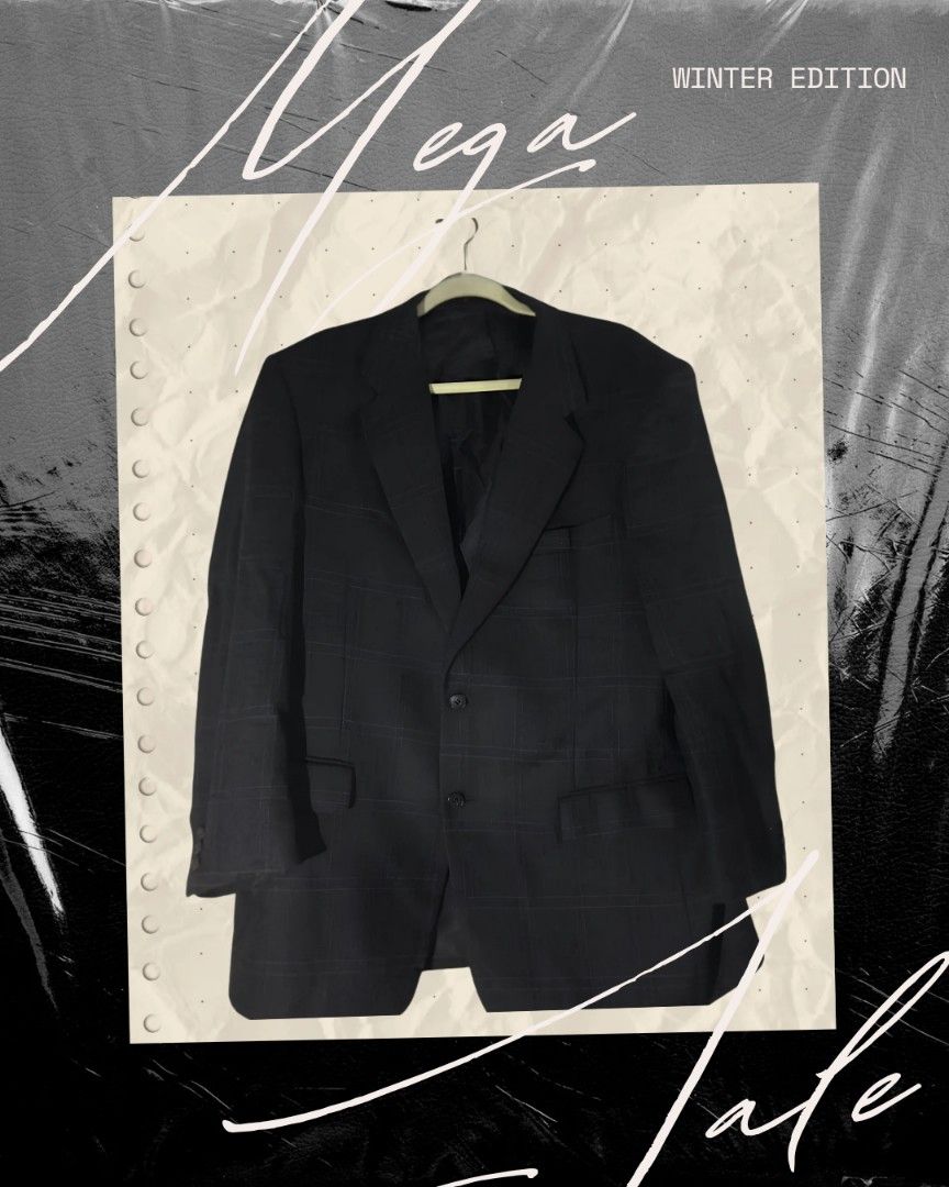 BELLUMORE Blazer for Men (Category: Coats, Jackets and Outerwear) located in Santa Maria. Submitted by wxyzhia_7 (Listing ID 1460163997, Image 1). Description: Antonio Fusco's L - XL Premium Quality / Authentic Thrifted (need wash) Location: Santa Maria, Bulacan.