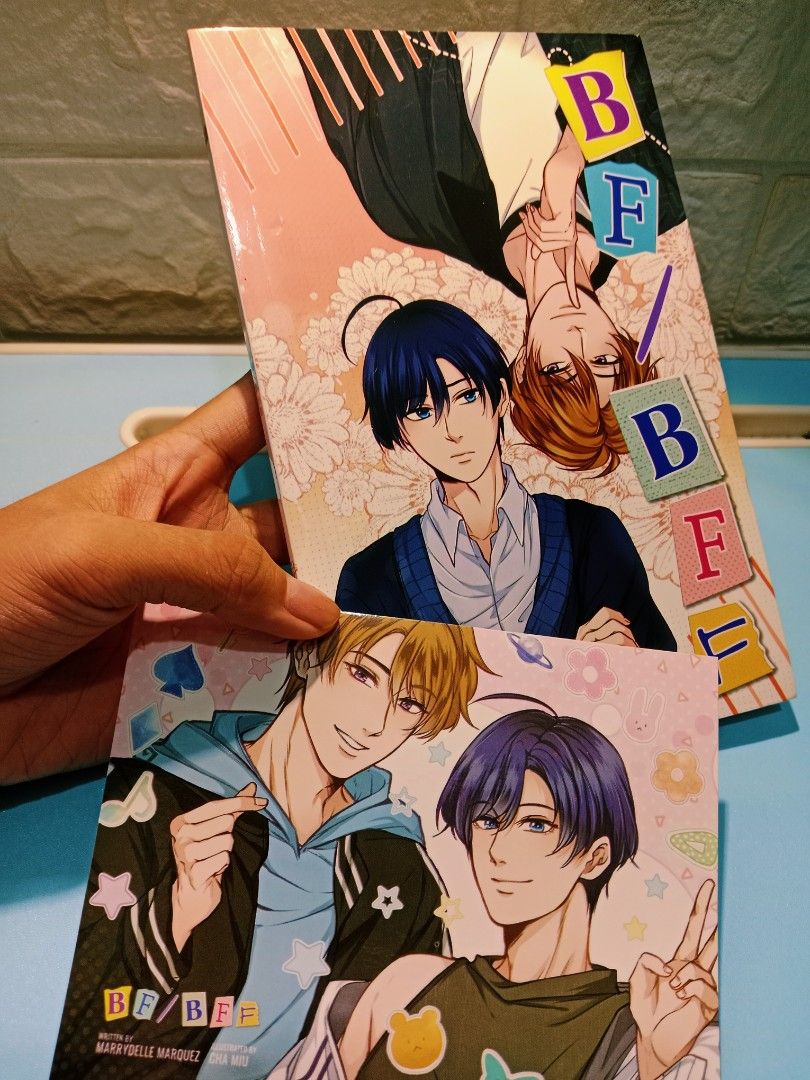 BF/BFF BL Graphic Novel by Black Ink (Category: Comics & Manga) located in Manila. Submitted by imaiano (Listing ID 1460203741, Image 3). Description: - Contains Photo card - Looks Brand New - Filipino BL Romance Graphic Novel/Manga - Publisher: Black Ink / Librong Itim - Title: BF/BFF graphic novel - Written by: Marrydelle Marquez - Illustrated by: Cha Miu - Ideal for fans of BL manga.