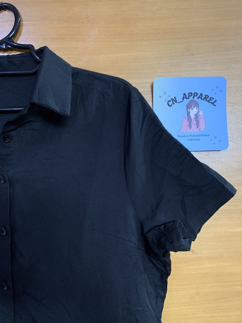 Black polo doll dress (Category: Dresses) located in Malabon City. Submitted by Cn_apparel (Listing ID 1460263880, Image 2). Description: Large.